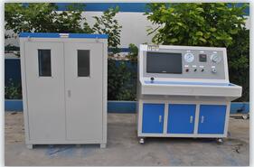 推車滅火器水壓爆破試驗機|幹粉滅火器水壓爆破測試台