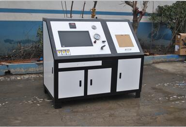 電池蓋帽耐壓爆破試驗機|鋰電池安全蓋帽壓力測試台