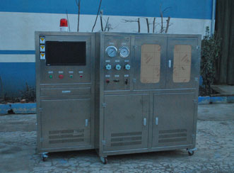 醫用導管壓力流量測試台|無菌導管流量爆破試驗機|計算機液壓爆破機