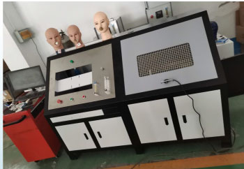 口罩死腔檢測裝置|麵罩死腔測試台