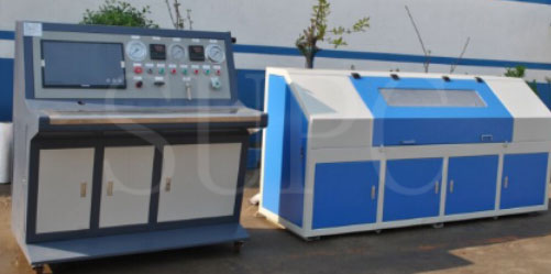 裸管耐壓爆破測試台-無接頭橡膠軟件壓力試驗機