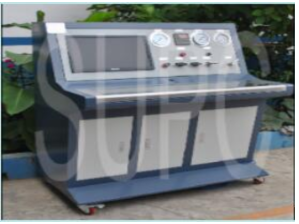 軸承冷卻水道水壓密封性試驗機-軸承座水壓試驗機-計算機水壓壓力曲線測試台