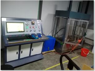 輪船增壓器殼體(ti) 水壓測試台/船用增壓器壓力測試台