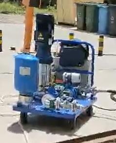 供水試壓檢測設備|容器測定係統|罐車水壓試驗台