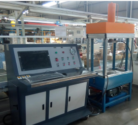 燃氣表殼體(ti) 水壓試驗機-燃氣殼體(ti) 打水壓機