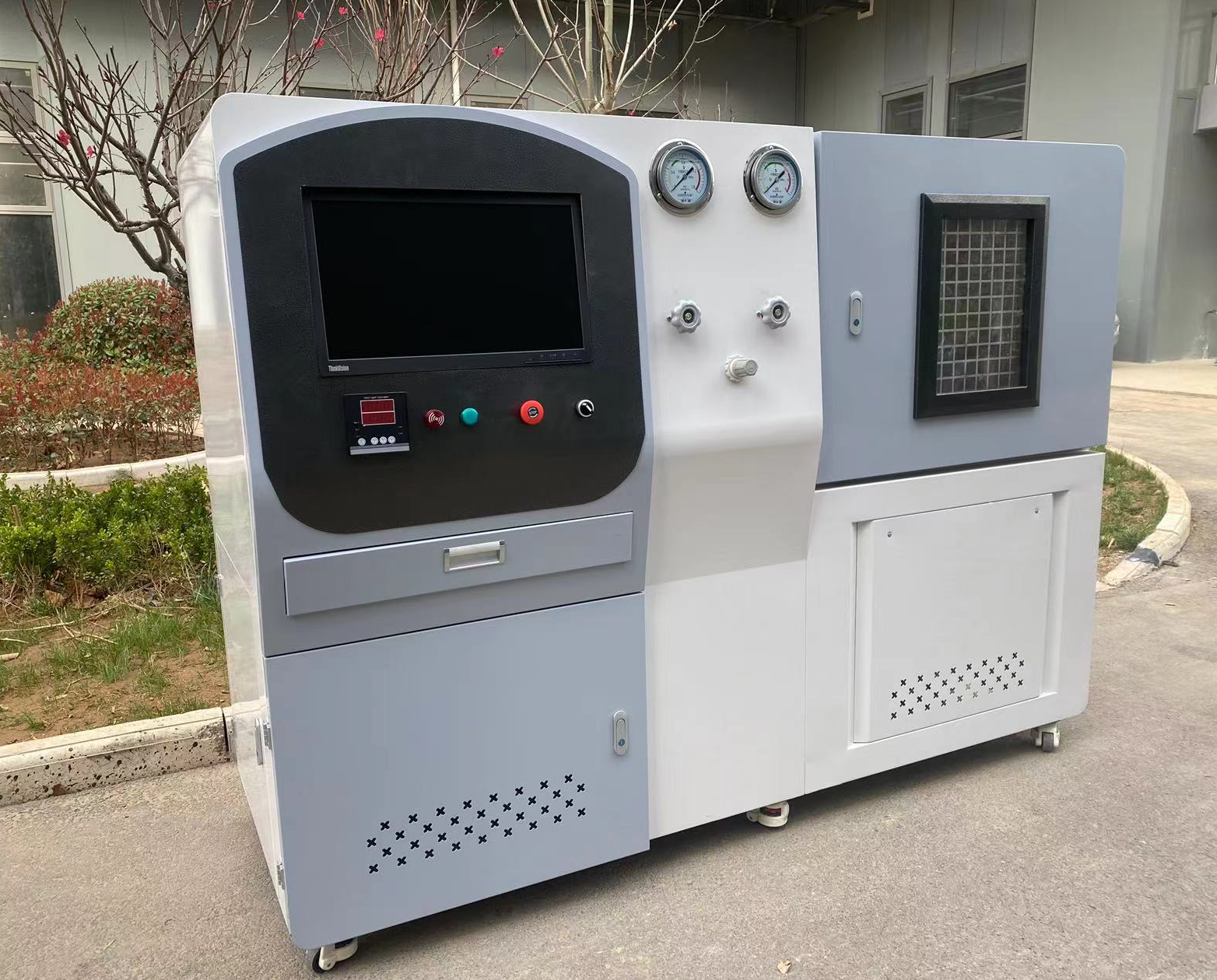 航空液冷板液壓試驗機/液冷板液壓爆破試驗機/流阻脈衝(chong) 試驗機