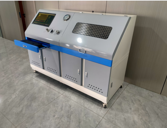 機油濾清器總成耐壓爆破試驗機-濾清器殼體(ti) 耐壓測試台