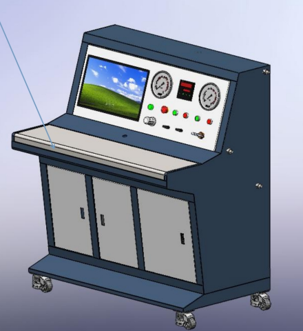 氣肋剛強度試驗機-氣肋強度測試台